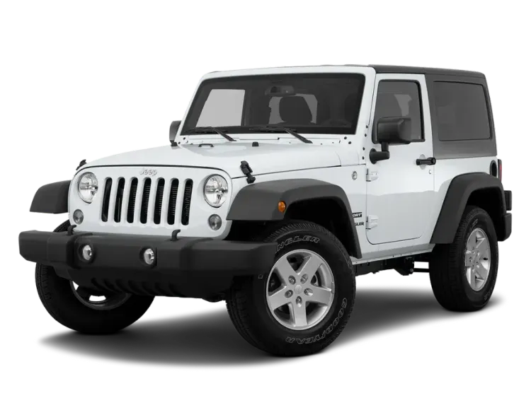White Jeep Wrangler